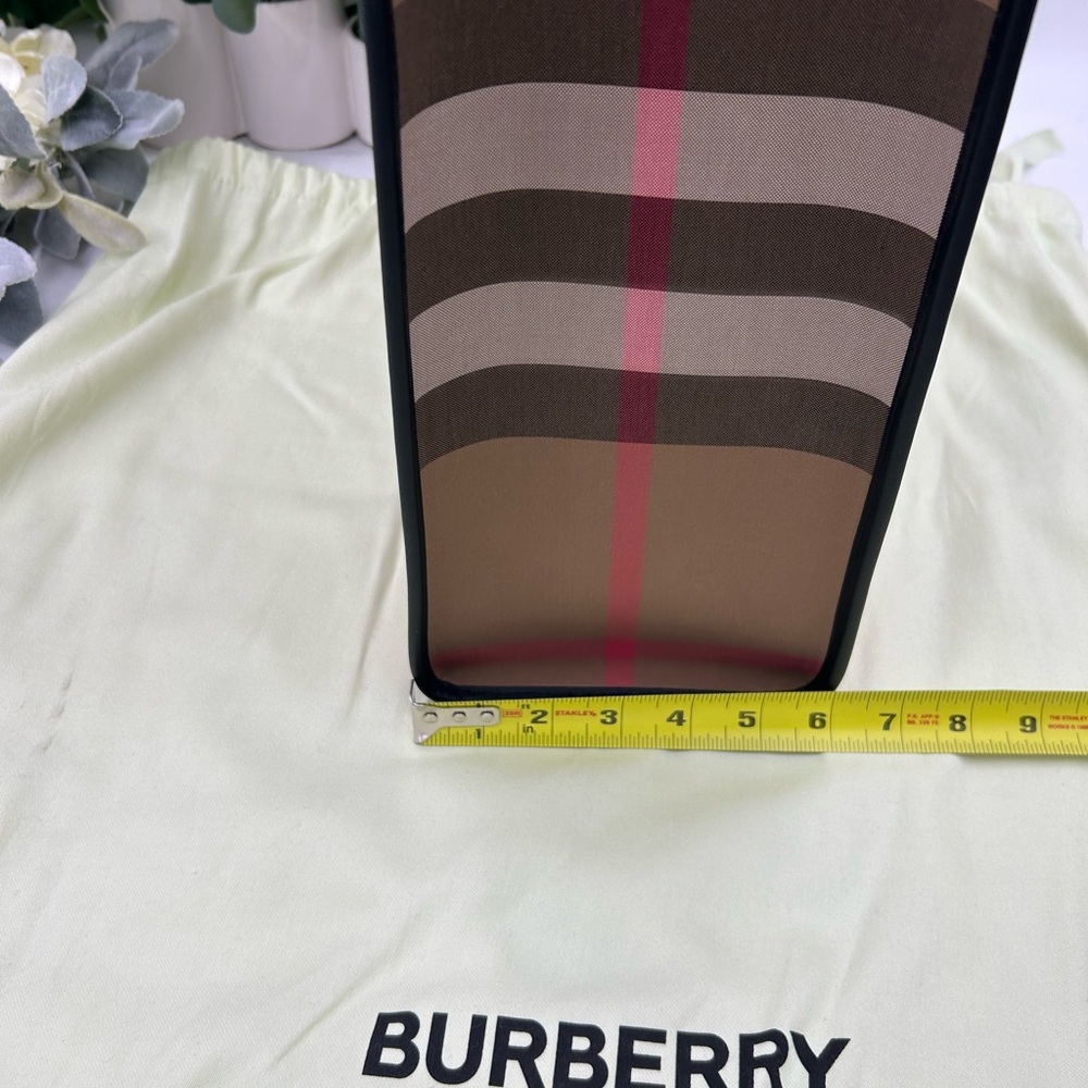 Burberry classic check book tote bag made in Italy - Picture 12 of 12